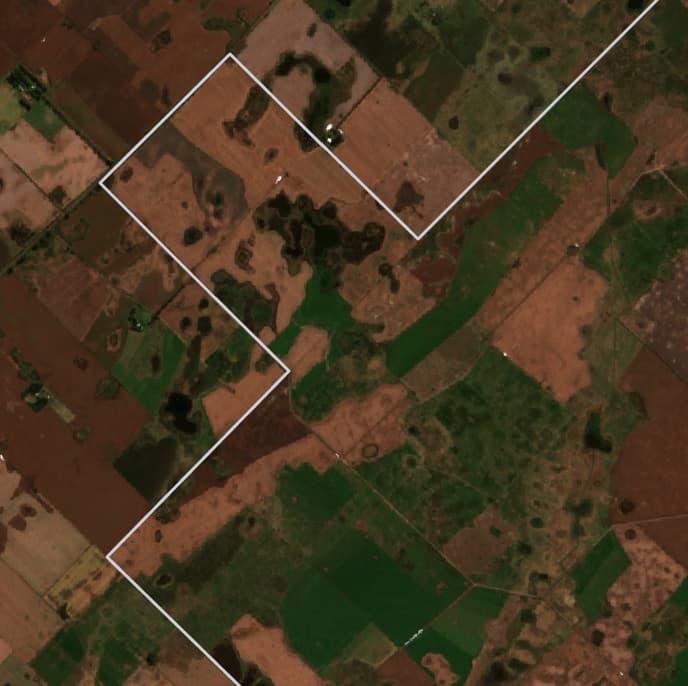 Raw satellite imagery before ML processing